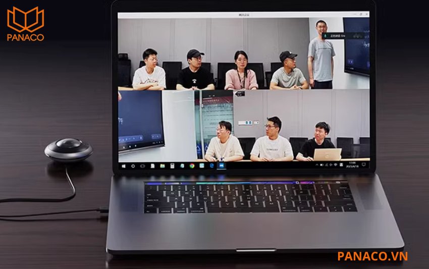 Ezviz E4P 3K+ thích hợp sử dụng trong các buổi họp, hội nghị trực tuyến.