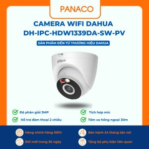 Camera wifi Dahua 3MP DH-IPC-HDW1339DA-SW-PV