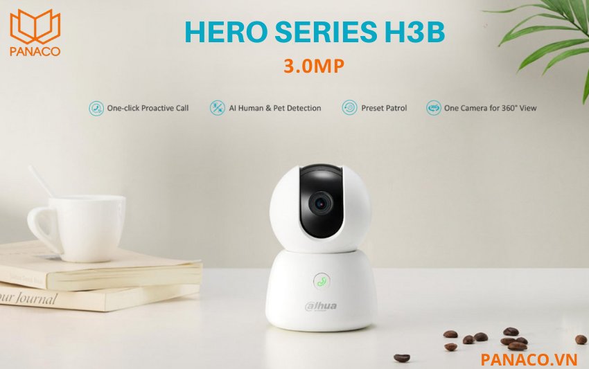 Camera wifi trong nhà Dahua DH-H3B