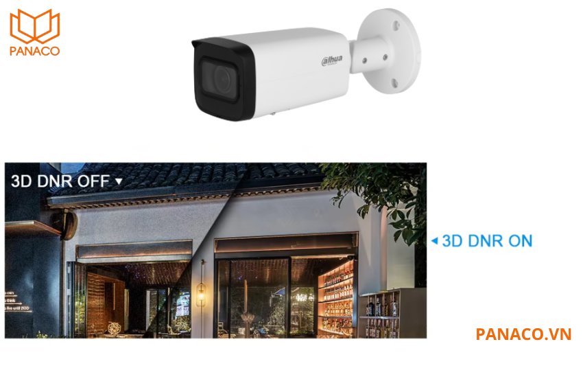 DH-IPC-HFW2441T-ZS được trang bị hàng loạt công nghệ xử lý hình ảnh tiên tiến
