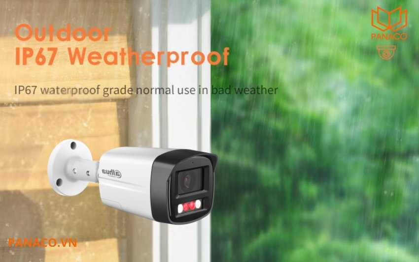 DH-IPC-HFW2449TL-S-PV dễ dàng lắp đặt mọi vị trí ngoài trời và hoạt động tốt trong điều kiện thời tiết khắc nghiệt như mưa lớn
