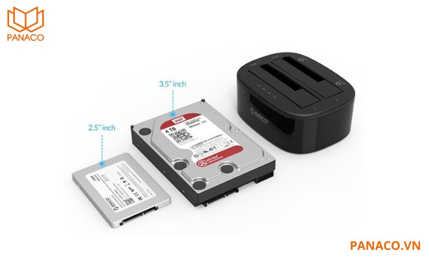 DHI-NVR4432-4KS3 mang đến không gian lưu trữ khổng lồ với 4 khay ổ cứng 3.5 inch, mỗi khay dung lượng tối đa lên đến 20TB