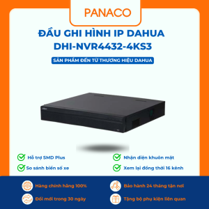 Đầu ghi IP 32 kênh Dahua DHI-NVR4432-4KS3