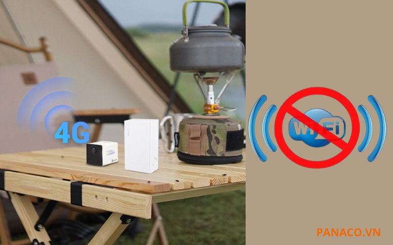 Ezviz CB2 4G KIT được trang bị khả năng kết nối mạng di động 4G thông qua khe cắm Nano SIM