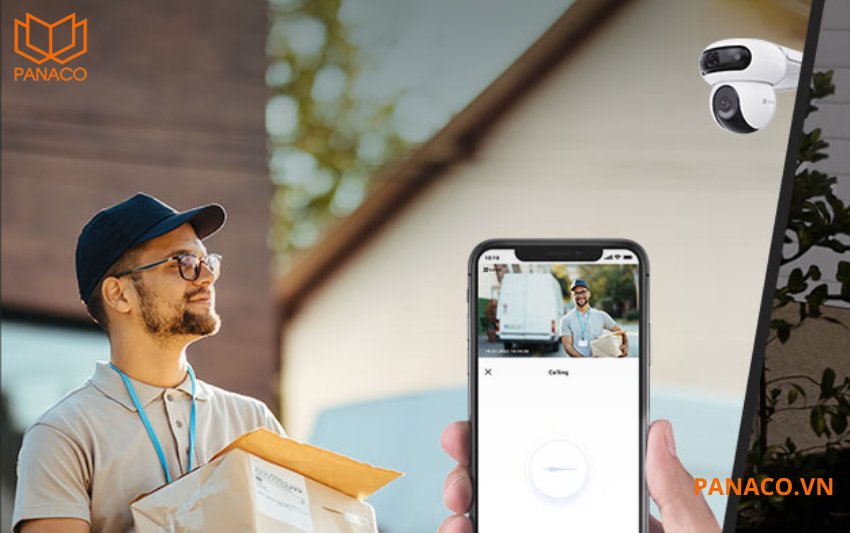 HB90x 4G tích hợp micro và loa giao tiếp 2 chiều