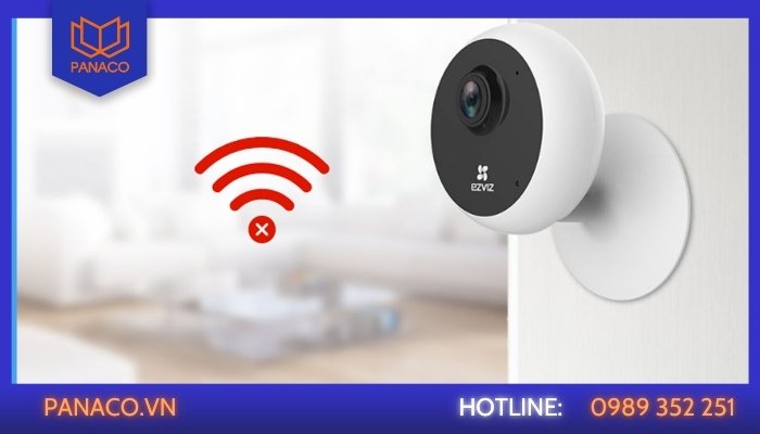 Dấu hiệu camera Ezviz bị lỗi đàm thoại 2 chiều do kết nối wifi