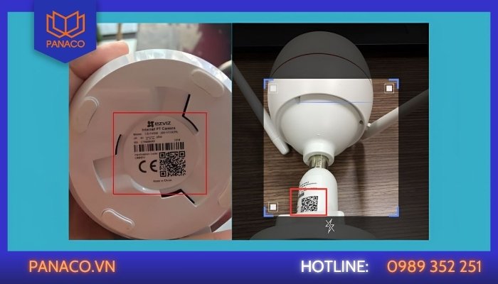 Lấy lại mã QR camera Ezviz: Hướng dẫn tìm vị trí mã QR