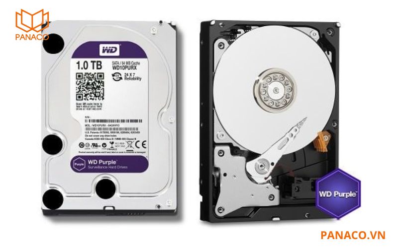 Ổ cứng WD11PURZ sử dụng tốc độ quay 5400 vòng/phút (RPM)