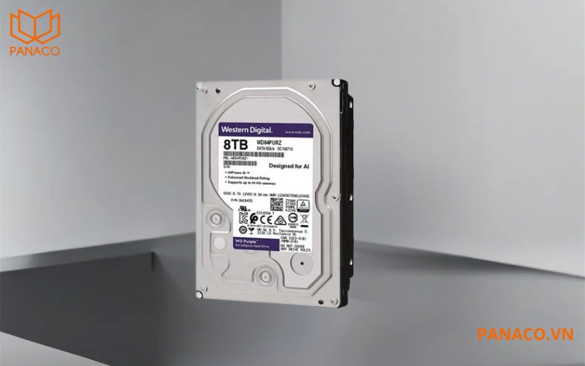 Ổ cứng Western Digital Purple 8TB WD85PURZ