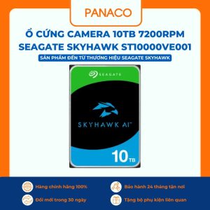 Ổ cứng camera 10TB 7200rpm Seagate Skyhawk ST10000VE001