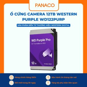Ổ cứng camera 12TB Western Purple WD122PURP