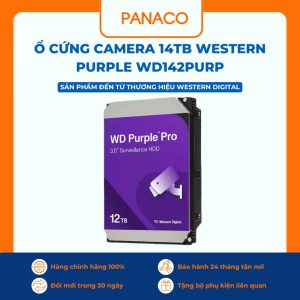 Ổ cứng camera 14TB Western Purple WD142PURP