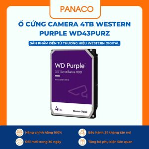 Ổ cứng camera 4TB Western Purple WD43PURZ