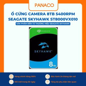 Ổ cứng camera 8TB 5400rpm Seagate Skyhawk ST8000VX010