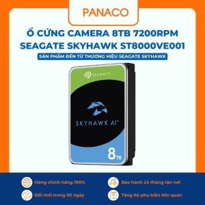 Ổ cứng camera 8TB 7200rpm Seagate Skyhawk ST8000VE001