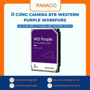 Ổ cứng camera 8TB Western Purple WD85PURZ