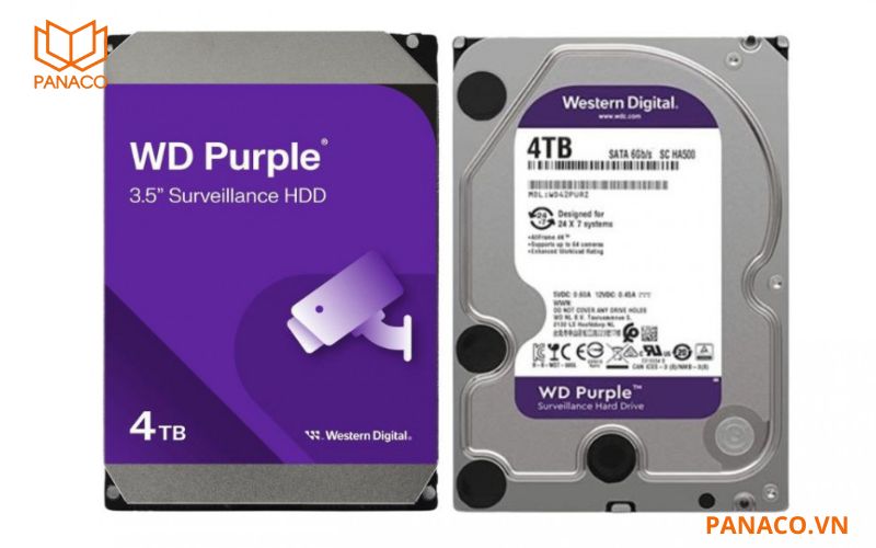 Ổ cứng camera 4TB Western Purple WD43PURZ