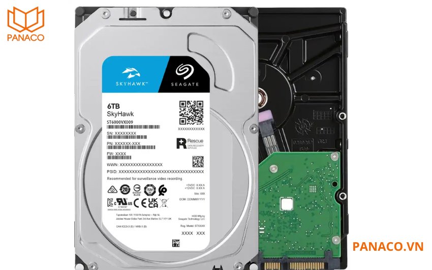 Ổ cứng chuyên dụng 6TB Seagate SkyHawk ST6000VX009