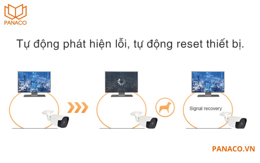 Khi phát hiện một thiết bị ngoại vi hoạt động không bình thường hoặc bị treo, DH-CS4006-4ET2ET-60  sẽ tự động ngắt và khởi động lại nguồn PoE tại cổng đó