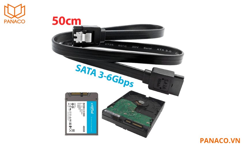 Ổ cứng Western Digital Purple WD64PURZ được trang bị chuẩn kết nối SATA 3 với băng thông truyền tải dữ liệu lên đến 6Gb/s