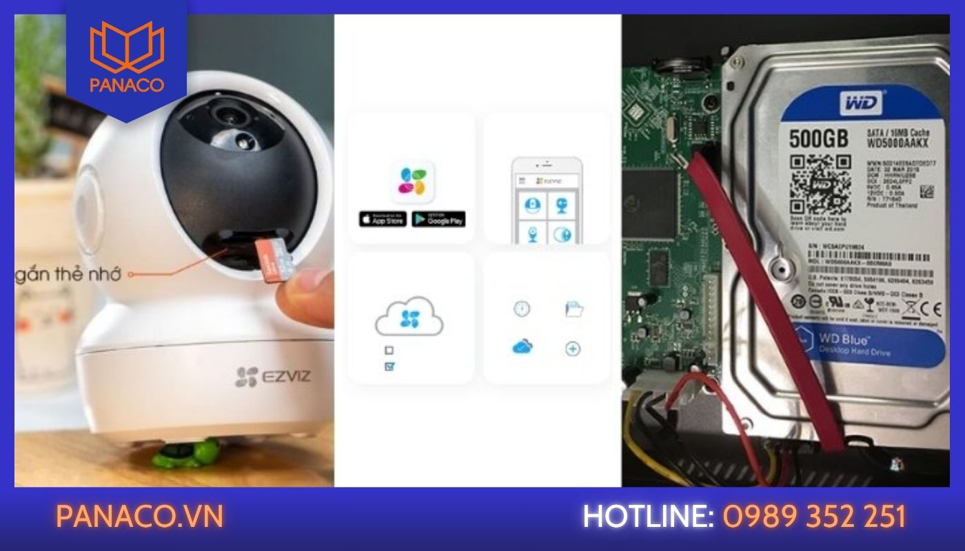 Camera Ezviz lưu video ở đâu? Camera Ezviz lưu video ở đâu?