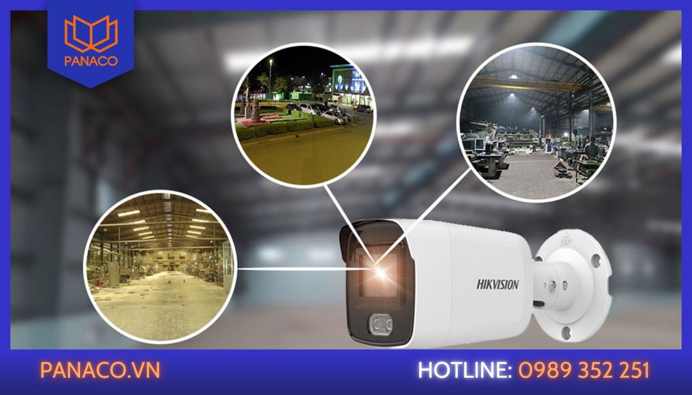 Camera an ninh ban đêm có màu hỗ trợ tia hồng ngoại cùng cảm biến hình ảnh và đèn LED Camera an ninh ban đêm có màu hỗ trợ tia hồng ngoại cùng cảm biến hình ảnh và đèn LED
