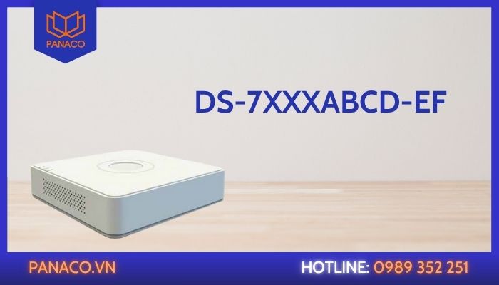 Cấu trúc mã đầu ghi Analog (DVR) Hikvision