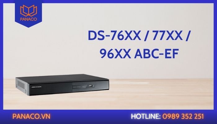 Cấu trúc chung của tên đầu ghi IP Hikvision NVR Cách đọc tên đầu ghi IP Hikvision NVR