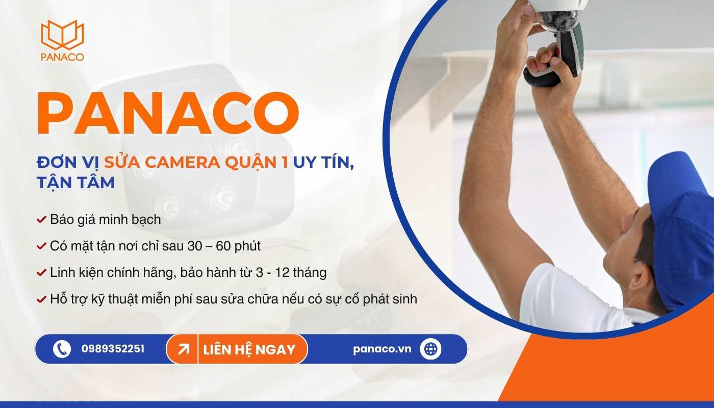 Sửa camera quận 1