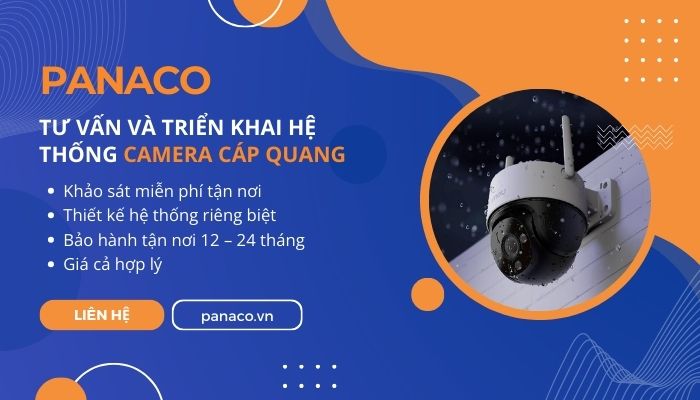 Tư vấn hệ thống camera cáp quang