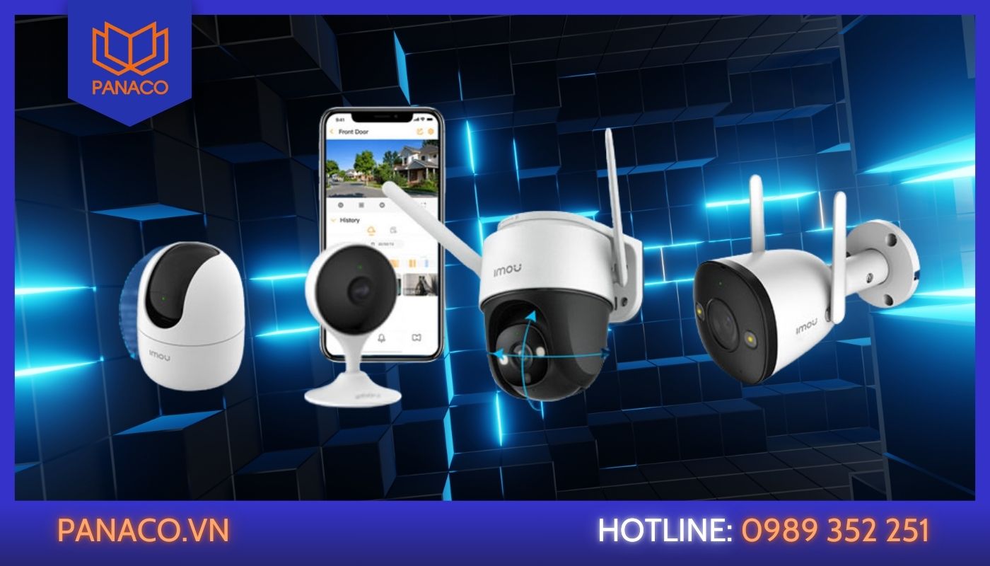 Camera không dây imou nổi bật với tính năng chống nước, đàm thoại 2 chiều, quay 360 độ