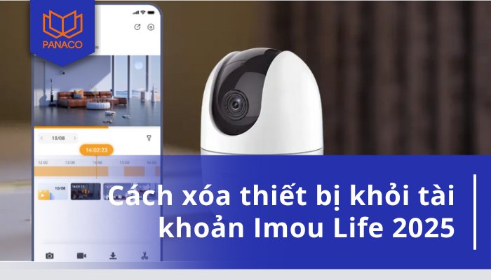 hủy liên kết camera Imou