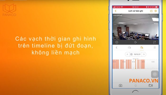 Dấu hiệu nhận biết camera Imou không ghi hình liên tục