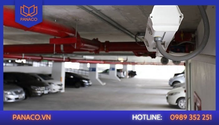 Camera bãi giữ xe chợ