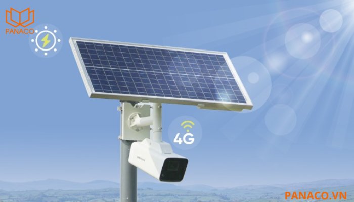 Lắp camera năng lượng mặt trời kết hợp với sim 4g/5g 