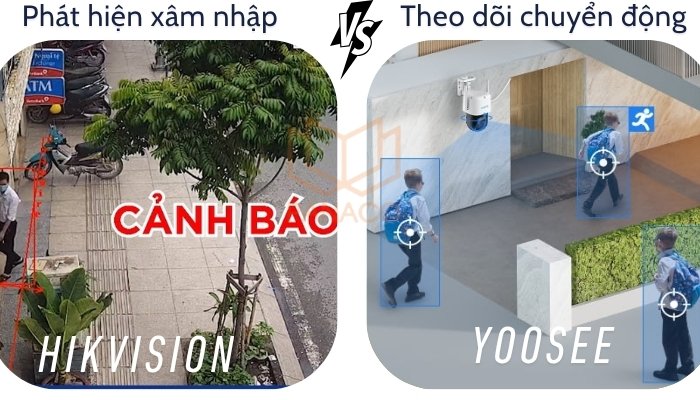 Công nghệ AI trên camera Hikvision và Yoosee