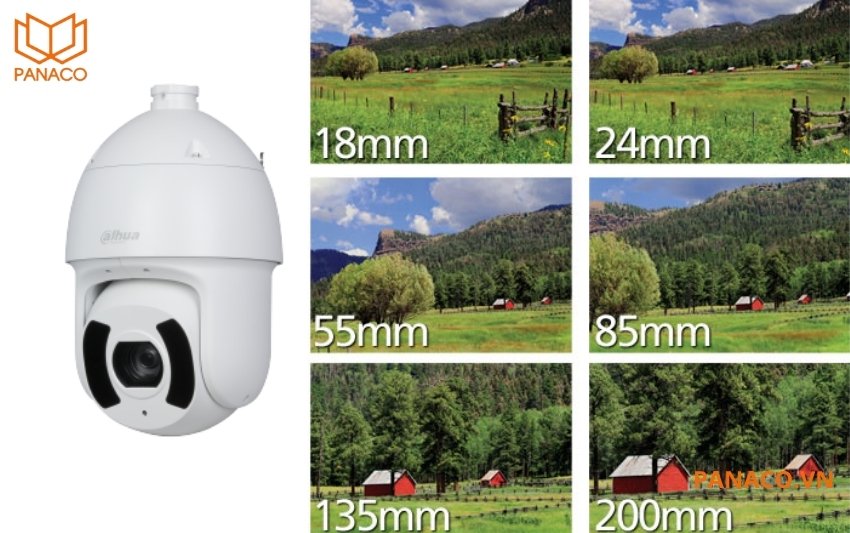 DH-SD6CE232GB-HNR sở hữu ống kính zoom quang 32X