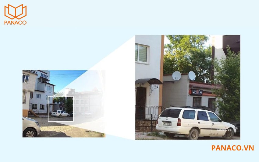 DS-2DE3A404IWG-E/W hỗ trợ zoom quang 4X
