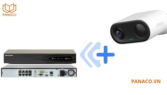 Điều kiện cần để add camera IP Imou vào đầu ghi Hikvision Gán camera imou vào đầu ghi