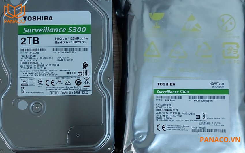 HDWT720UZSVA trang bị chuẩn kết nối SATA 3 (6Gb/s)