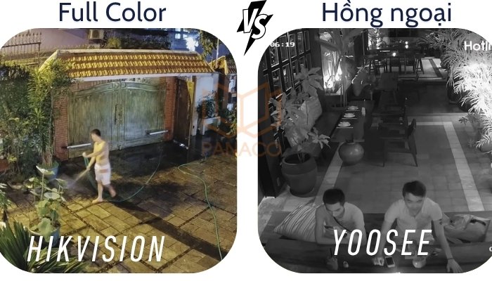 So sánh chất lượng hình ảnh và độ phân giải của camera Hikvision và Yoosee