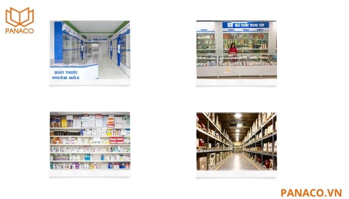 Vị trí lắp đặt camera tiệm thuốc tây Vị trí lắp đặt thiết bị giám sát ở tiệm thuốc tây