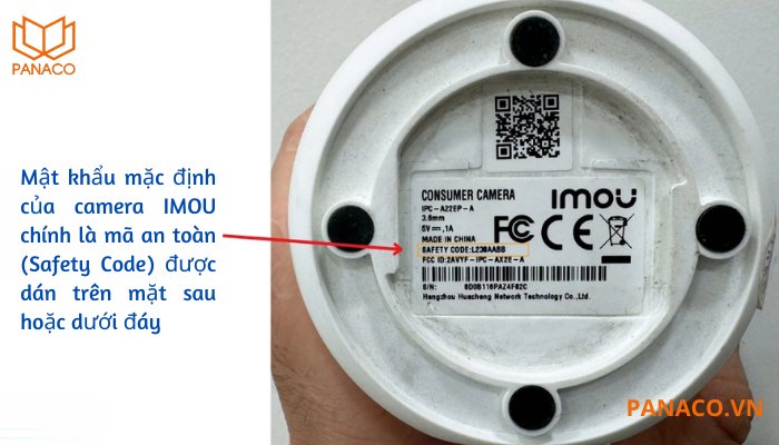 Lấy safety code camera để thực hiện cách thêm camera IMOU vào đầu ghi Dahua
