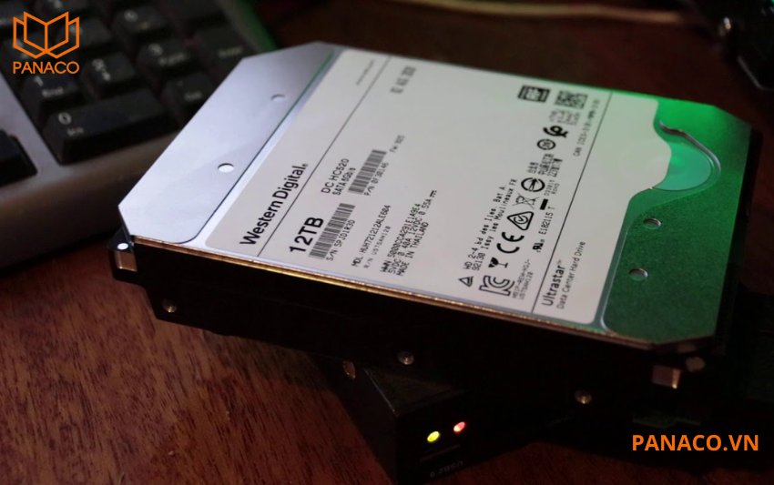 Ổ cứng WD Ultrastar 12TB mang đến không gian lưu trữ vượt trội