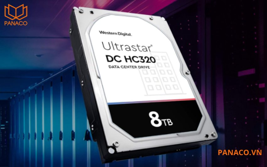 Ổ cứng WD Ultrastar DC HC320 0B36404 có dung lượng 8TB