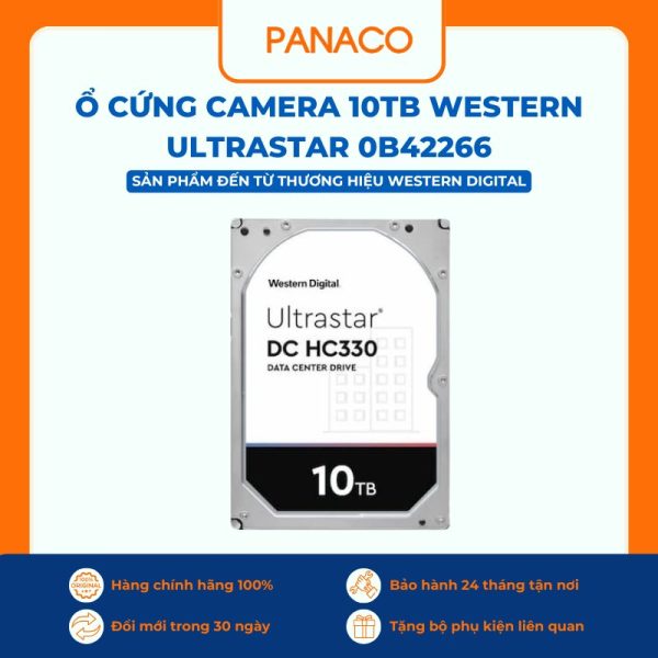 Ổ cứng camera 10TB Western Ultrastar 0B42266