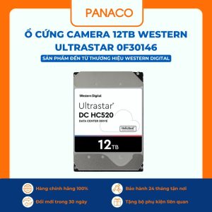 Ổ cứng camera 12TB Western Ultrastar 0F30146
