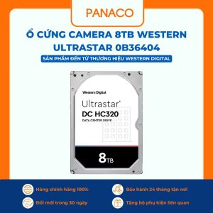 Ổ cứng camera 8TB Western Ultrastar 0B36404