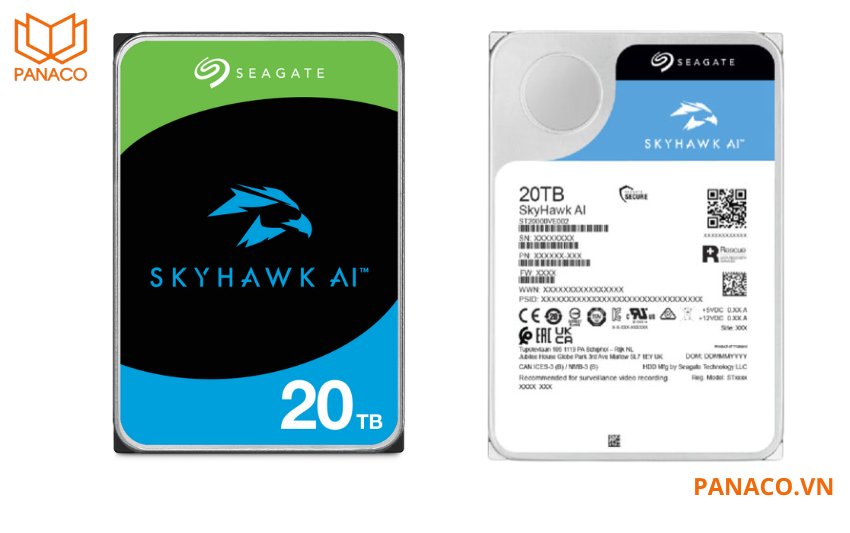 Ổ cứng gắn trong Seagate Skyhawk AI 20TB ST20000VE002