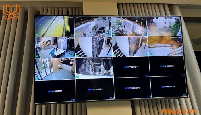 Panaco thi công lắp đặt camera Kbvision cho kho hàng ở Phú Nhuận